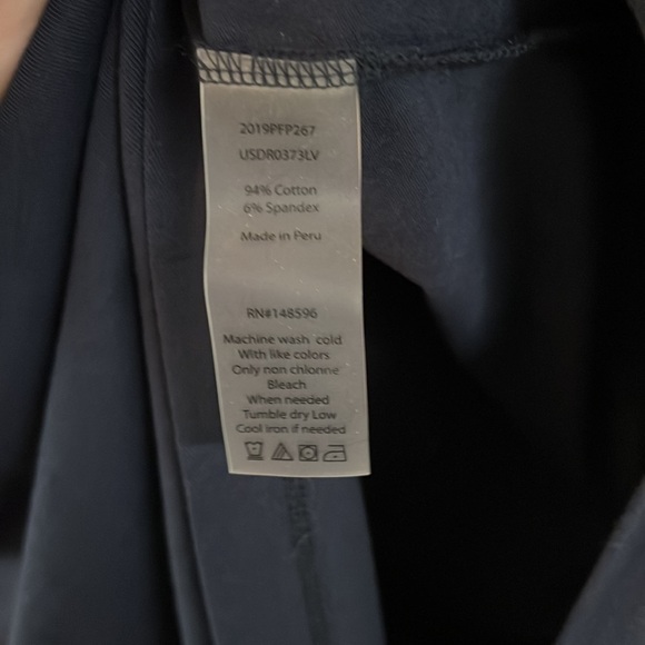 NWT Universal Standard Iconic Long Sleeve V Neck Geneva Dress Navy - Picture 11 of 11